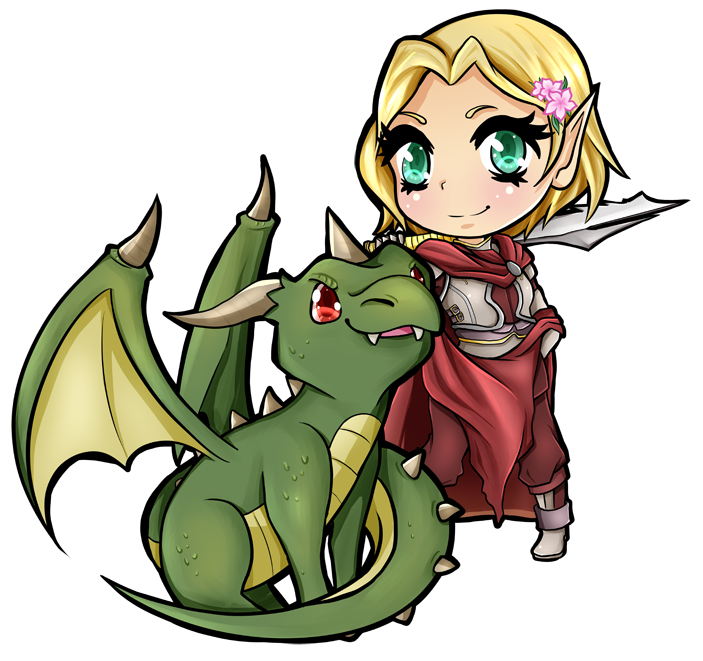 Areya and Talon - Elvermýr